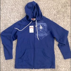 MLB Los Angeles Dodgers Zip Sweater